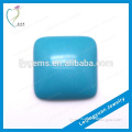2015 Hot Sale Dark Blue Synthetic Cushion Cut Turquoise Stone